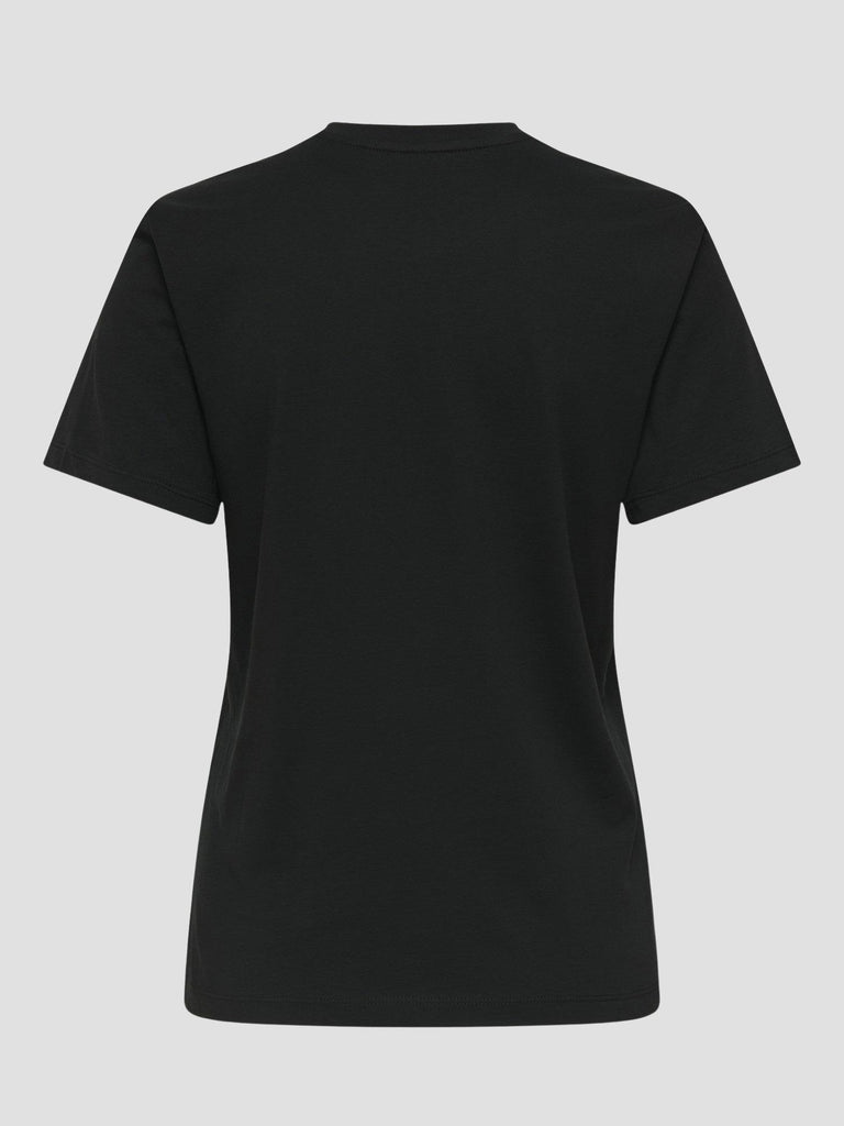 ONLMOJITAS S/S DRINKS PRINT TOP CS JRS 15357863 BLACK ONLY 