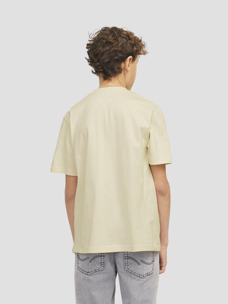 JORANATOMY SKULL TEE SS CREW NECK SN JNR 12274892 ANTIQUE WHITE JACK&JONES 