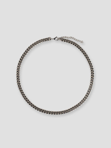 NECKLACE CHAIN GRO7536 SILVER GROOVE 