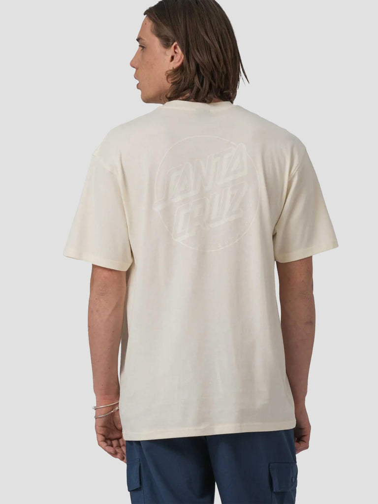 TONAL OPUS DOT STRIPE TEE13029 UNBLEACHED SANTA CRUZ 