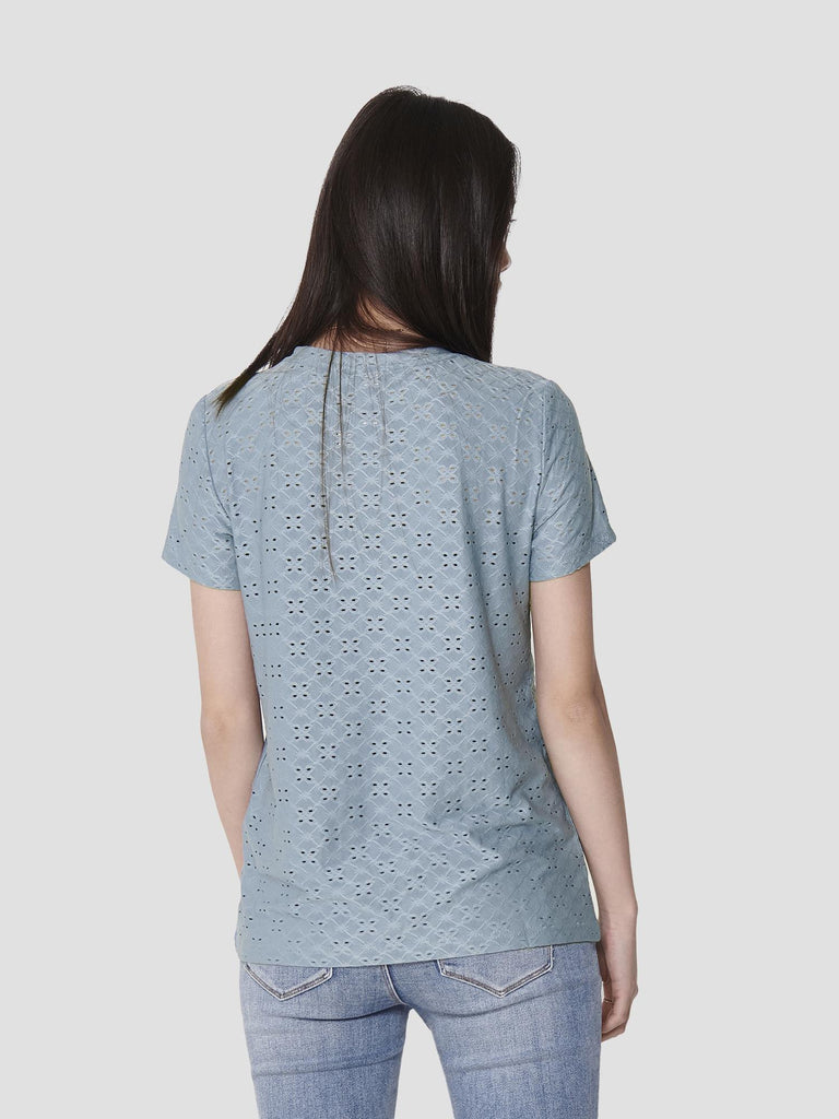 JDYCATHINKA S/S TAG TOP JRS NOOS 15158450 KENTUCKY BLUE JACQUELINE DE YONG 