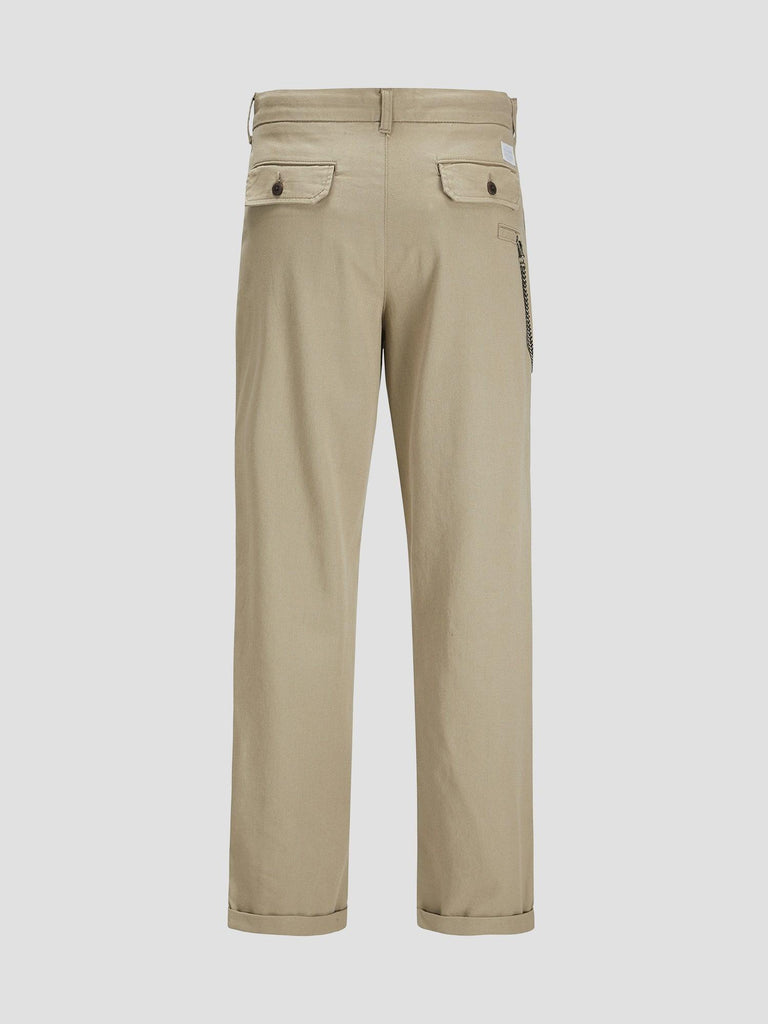 JPSTKARL MILO PLEATED CHINO 12273664 CROCKERY 32 JACK&JONES 