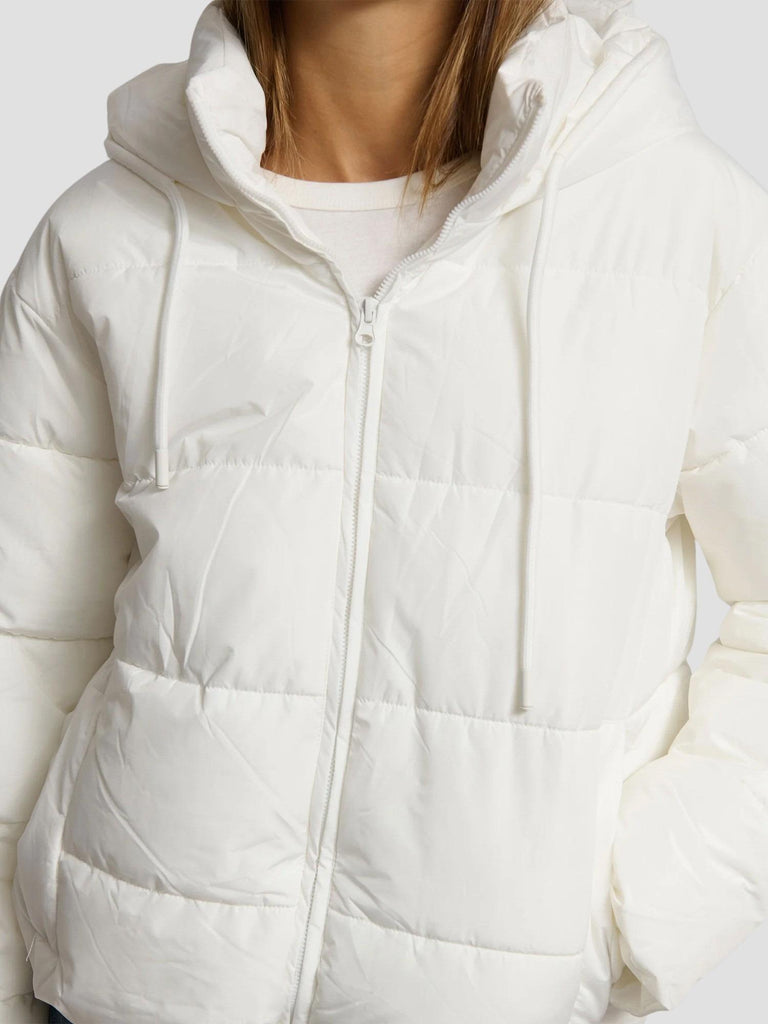 PIUMINO CON CAPPUCCIO ORPELLO OFFWHITE SUITE BENEDICT 