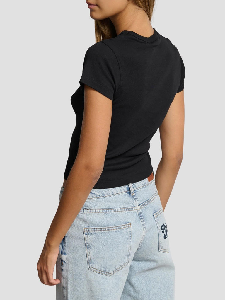 T-SHIRT FITTED TINY252 BLACK SUITE BENEDICT 