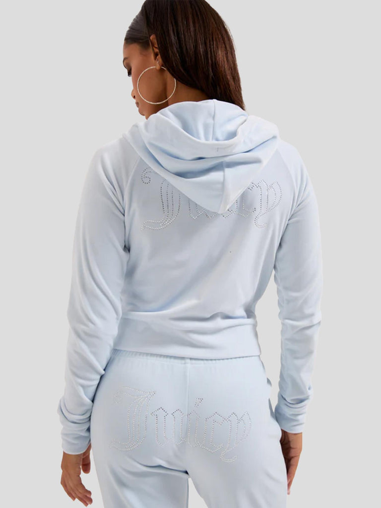 MADISON OUTLINE HOODIE POLYESTER VIJH70698WPF J11 JUICY COUTURE 