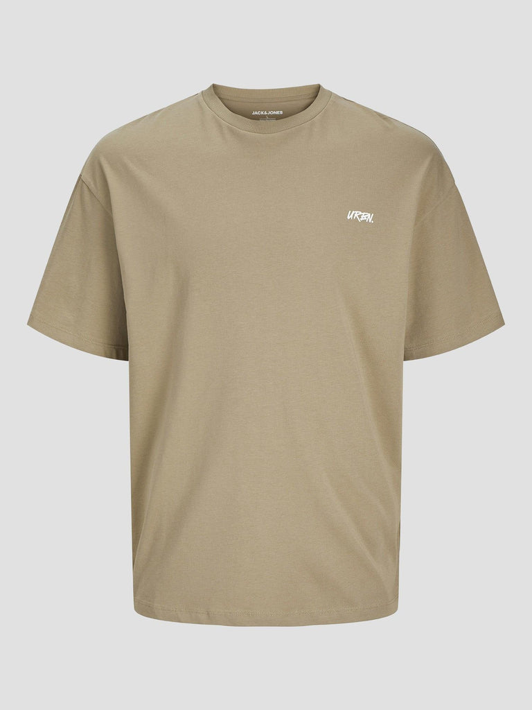 JJSCRIPT BRADLEY TEE SS CREW NECK 12269361 CORIANDER JACK&JONES 