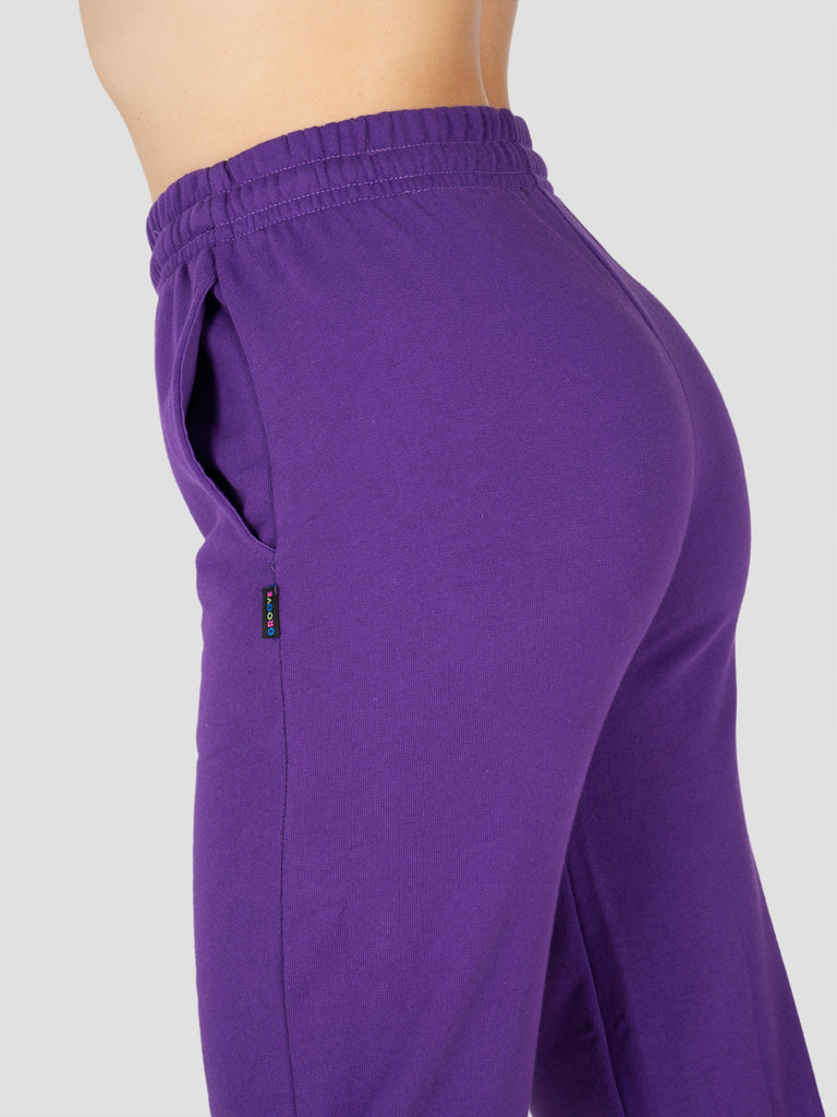JOGGER FELPA LARGE PESO MEDIO SWEPAN404W VIOLA GROOVE 
