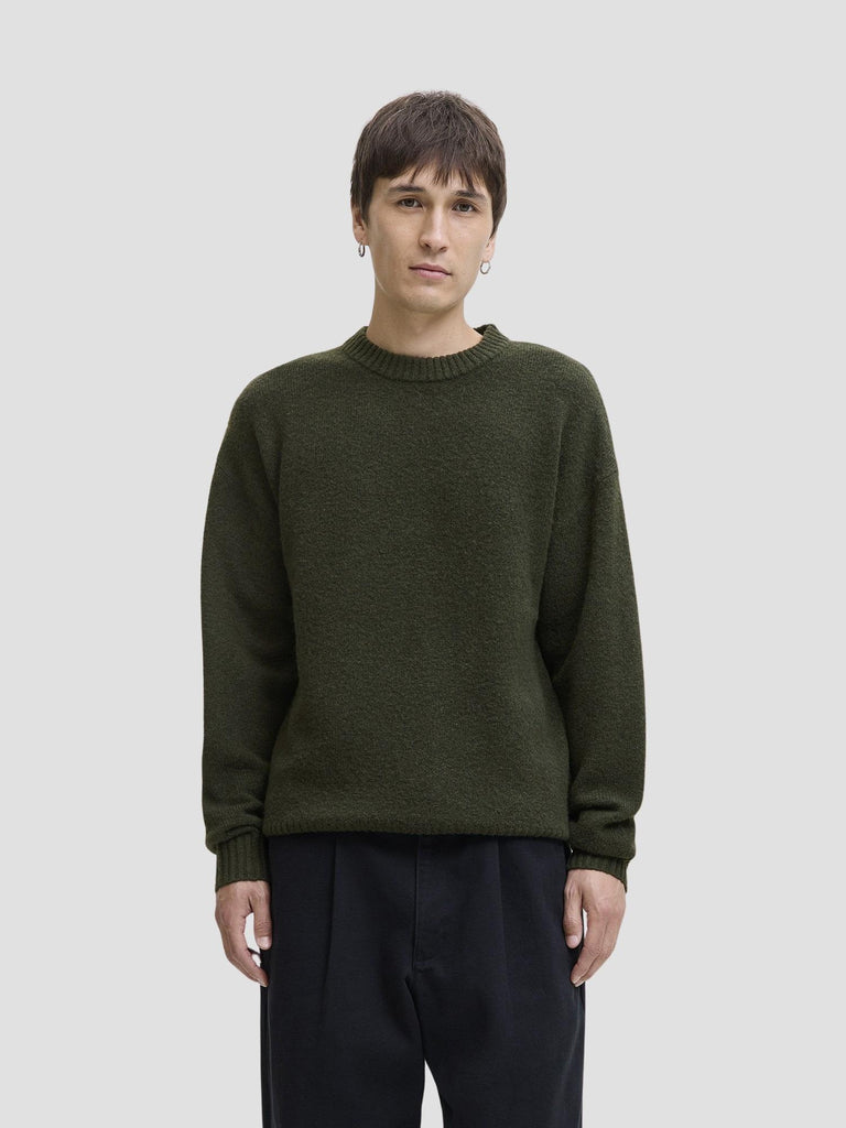 JJESOHO OLLIE KNIT CREW NECK SN 12278924 DUFFEL BAG JACK&JONES 