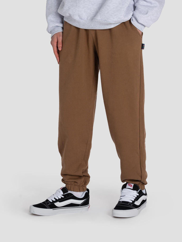 JOGGER FELPA LARGE PESO MEDIO BARL404 TABACCO GROOVE 