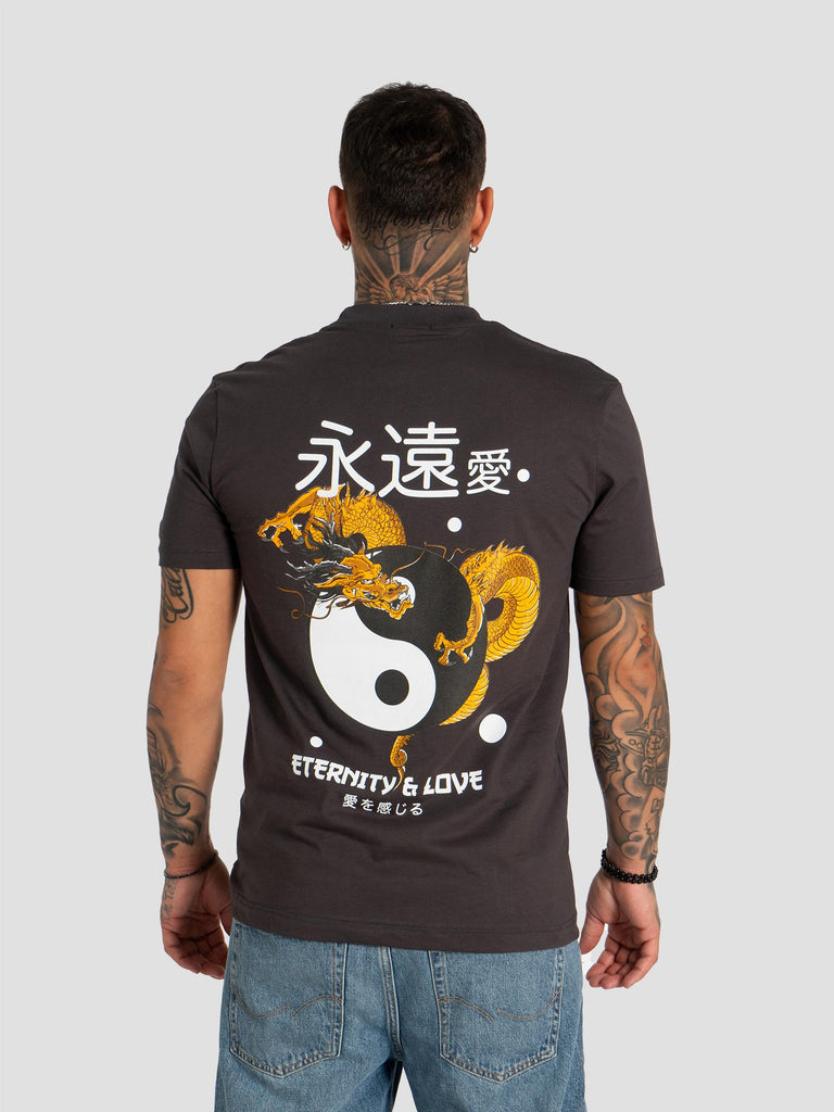 GROOVE SHIRT25DRAGON PIOMBO