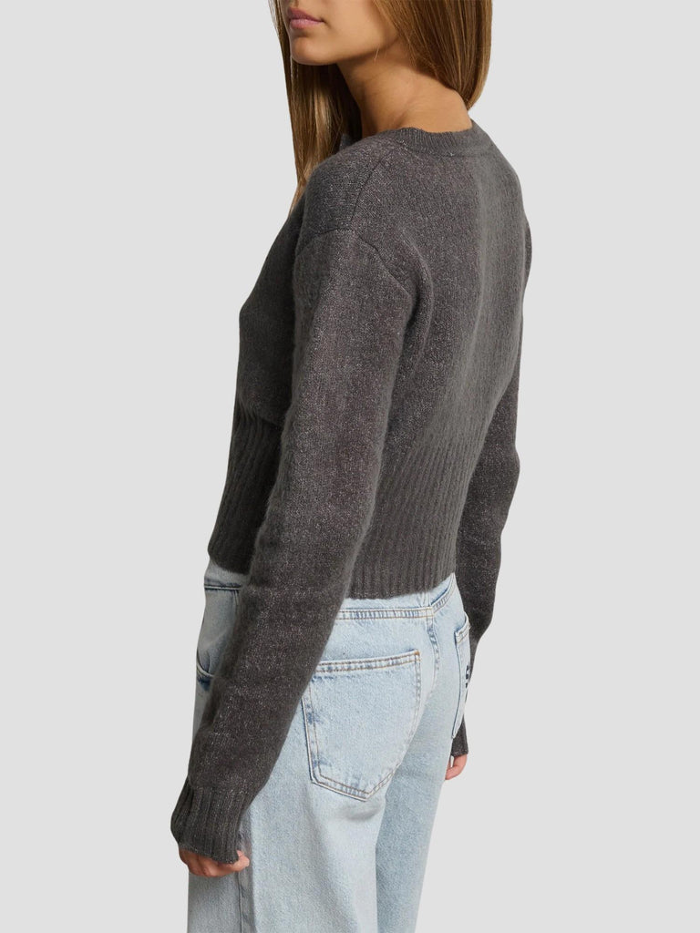 CARDIGAN CON BOTTONI PRAY DK GREY SUITE BENEDICT 