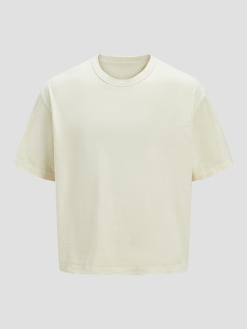JORPORTO PIGMENT TEE SS CREW NECK 12273180 ANTIQUE WHITE JACK&JONES 