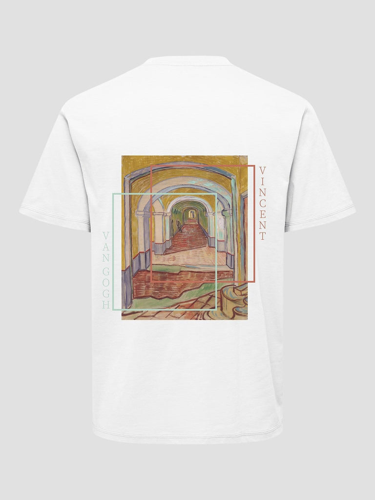 ONSVAN GOGH REG SS TEE 22034221 WHITE ONLY&SONS 
