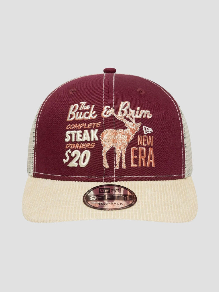 HEADWEAR LIFESTYLE MALE 950 60691082 DARK RED NEW ERA 