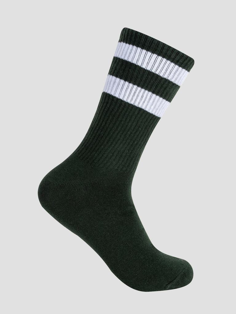 CREW SOCKS GRO1015 GREEN PINE GROOVE 