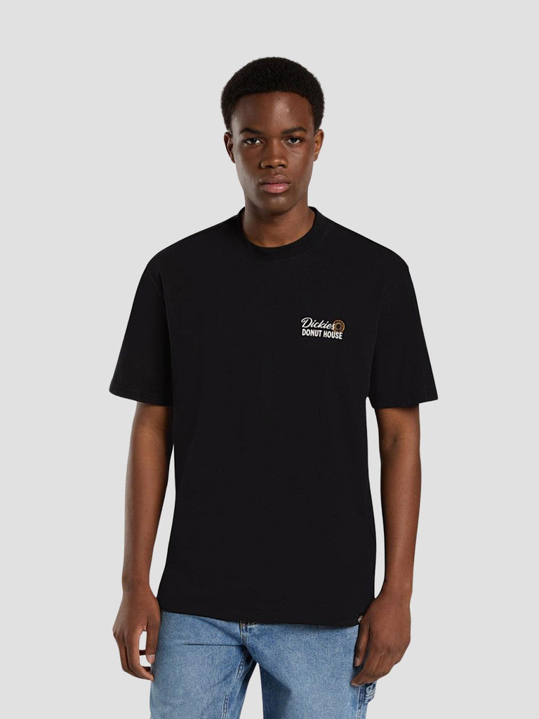 DONUT HOUSE TEE SS 87QN BLK1 DICKIES 