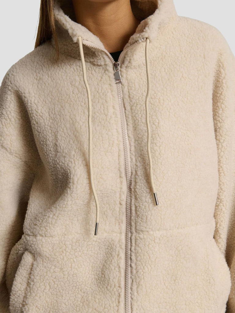 GIACCA PILE TEDDY OMEGA BEIGE SUITE BENEDICT 