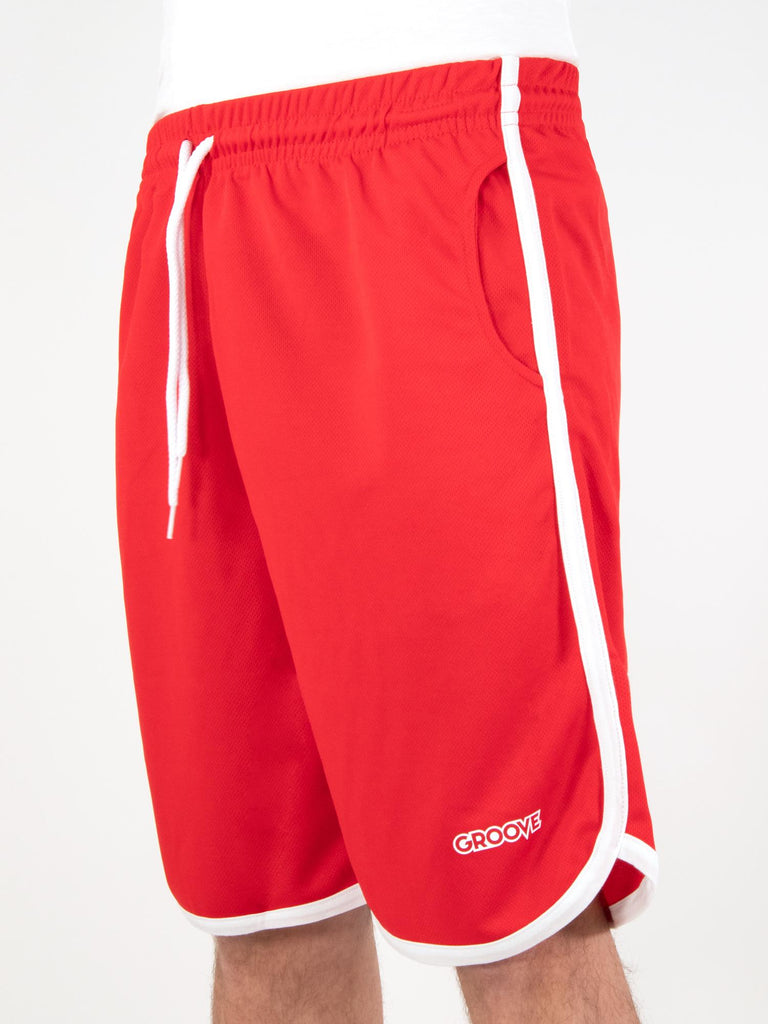 BEACH SHORT BARL2 ROSSO GROOVE 