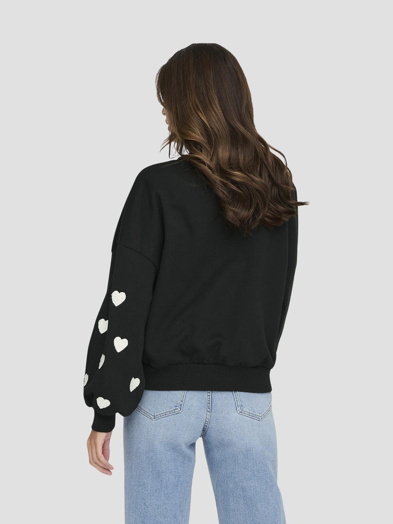 ONLMACY L/S O-NECK BOX CC SWT NOOS 15352921 BLACK ONLY 