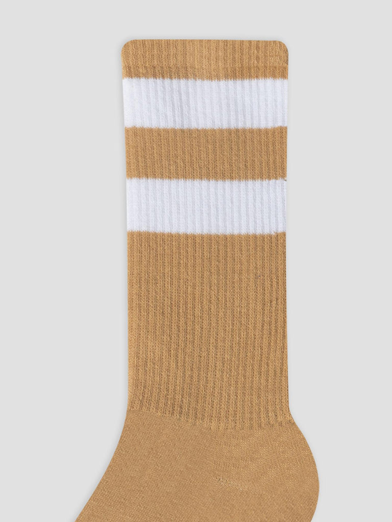 CREW SOCKS GRO1015 BEIGE GROOVE 