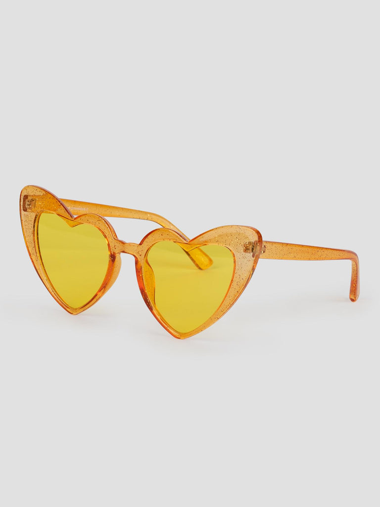 GLITTER HEART SUN001/02 YELLOW GROOVE 