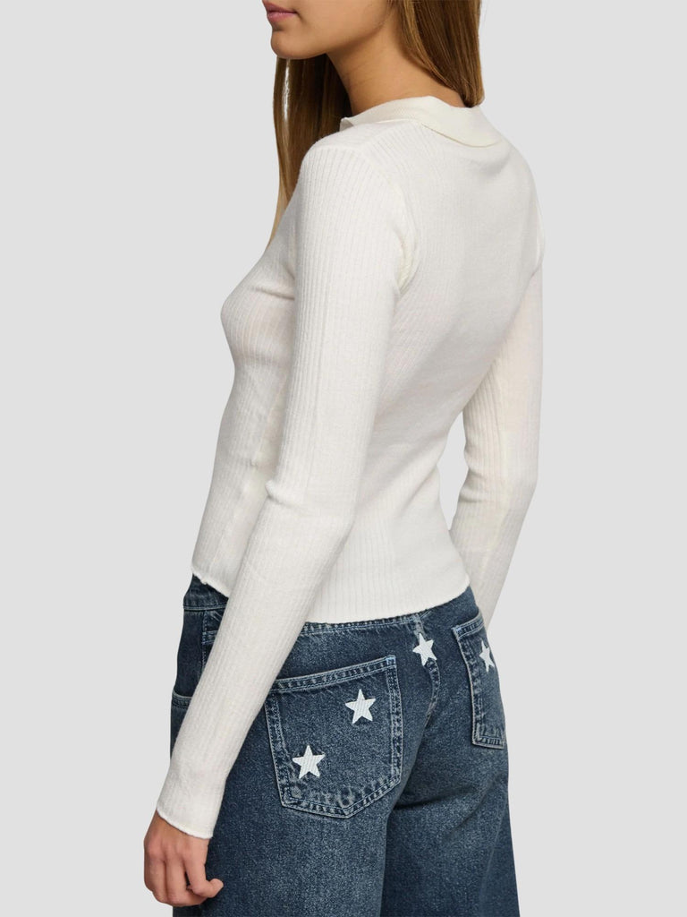 CARDIGAN CON ZIP PRINCY-TU252 OFFWHITE SUITE BENEDICT 