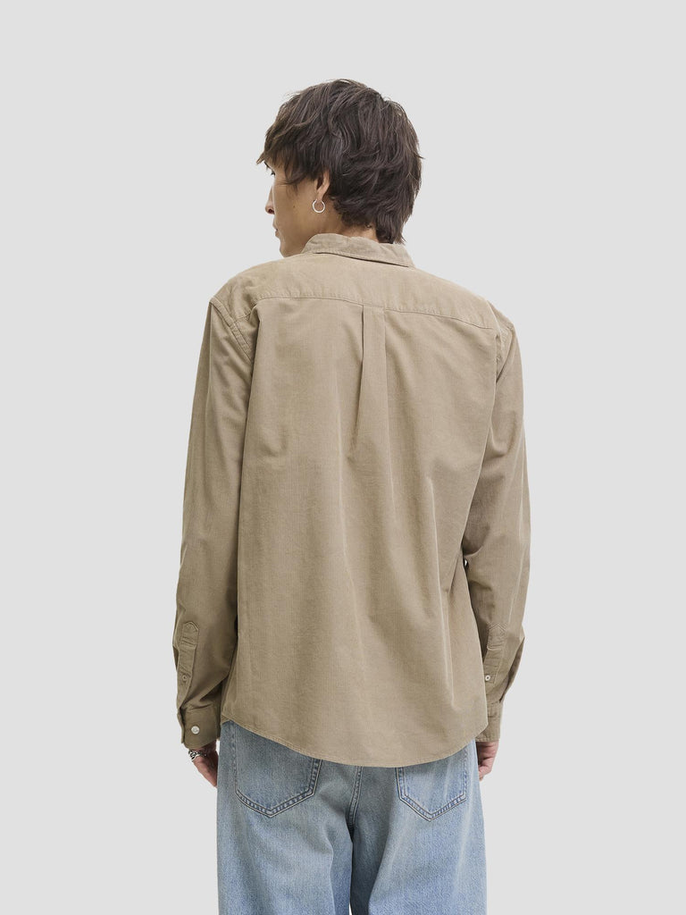 JJECLASSIC CORD SHIRT L/S SN 12278967 CROCKERY JACK&JONES 