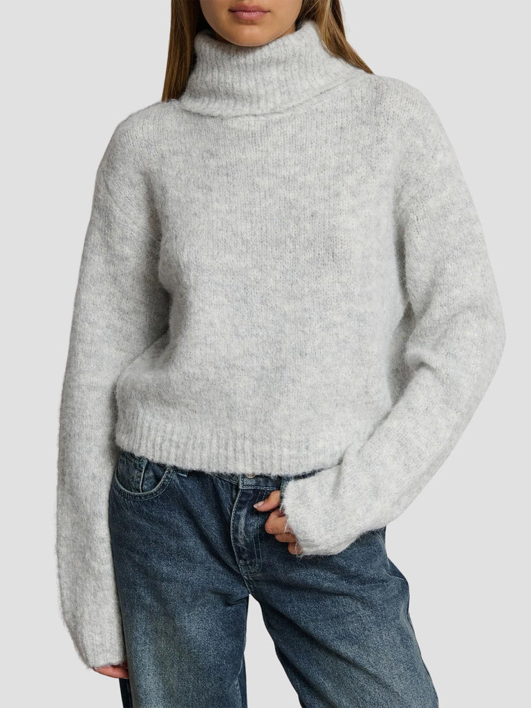 MAGLIONE MORBIDO COLLO ALTO POKER PEARL MEL SUITE BENEDICT 