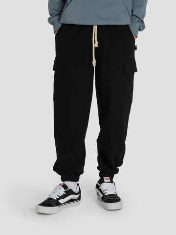 GROOVE PANTALONE TUTA CARGO BARL425 NERO GROOVE 