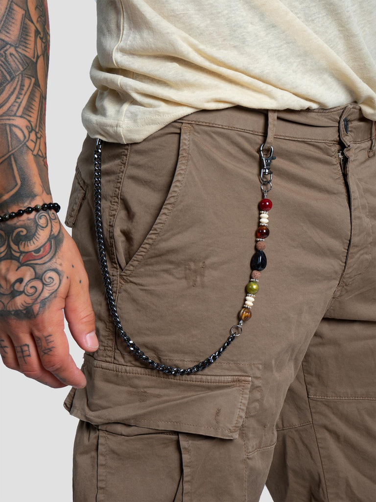 CHAIN PANT STONE GRO7508 DARK CHAIN GROOVE 