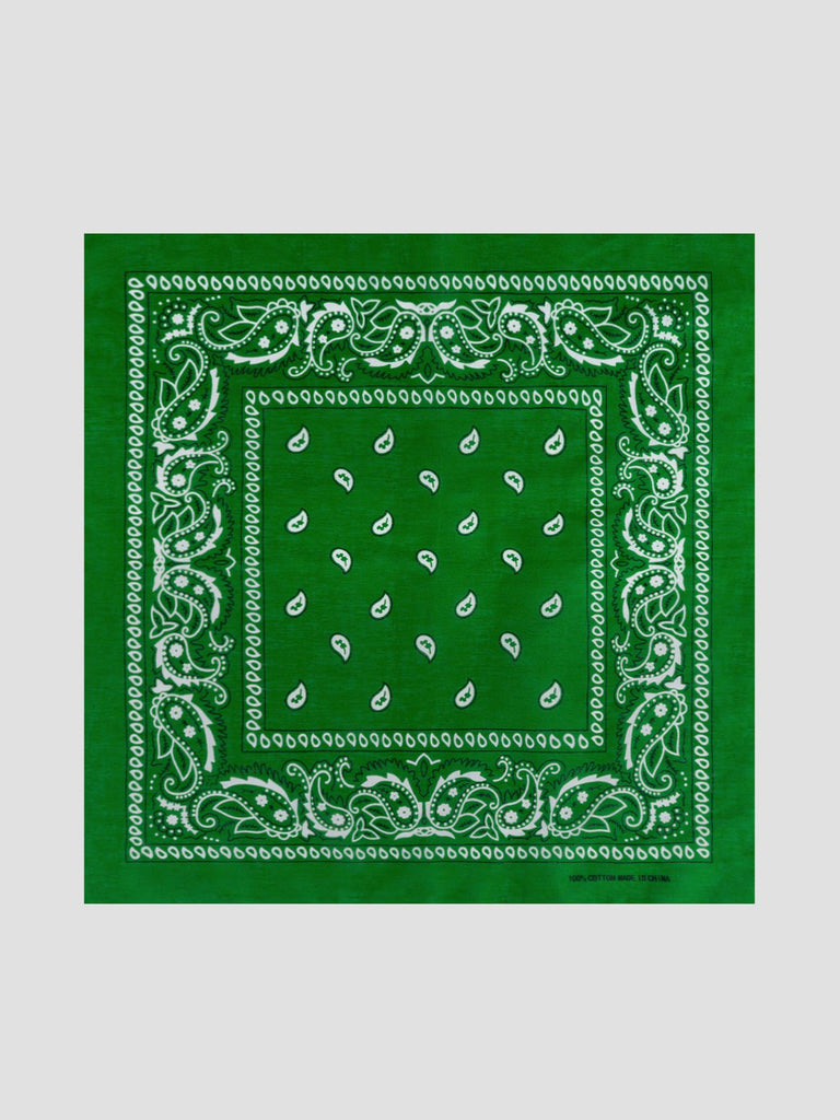 CLASSIC BANDANA BAN01 GREEN GROOVE 