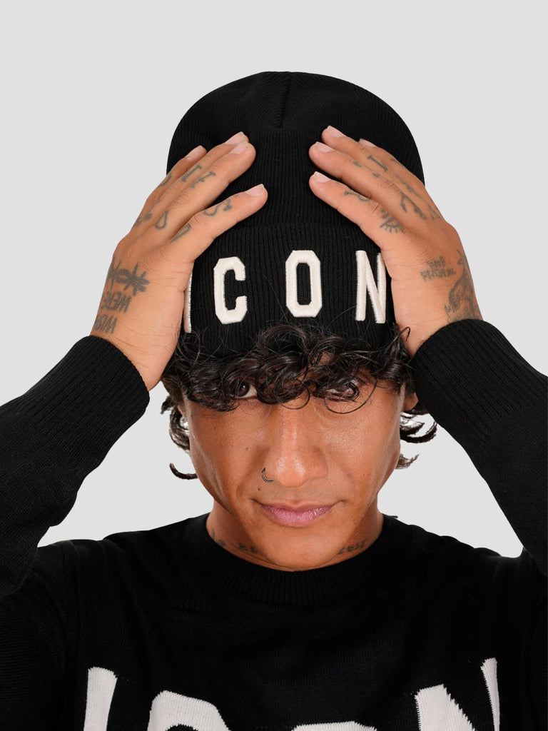 MAGLIA LISCIO ICXF2W6A045 NERO ICON 