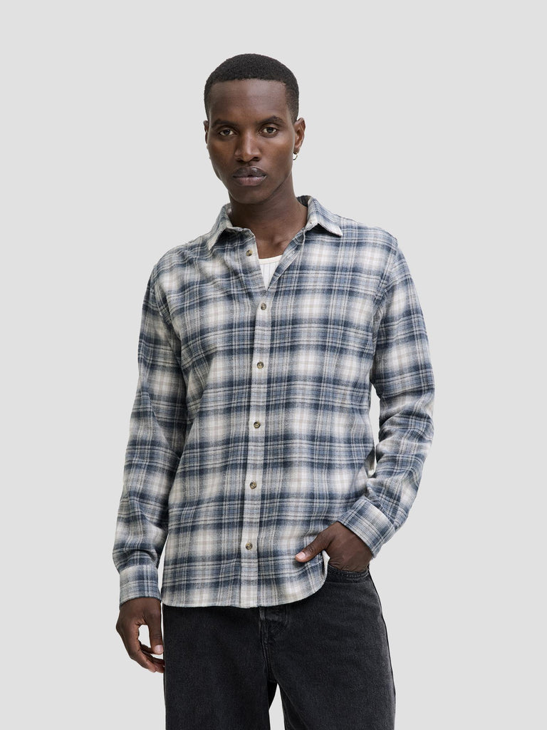 JJJOSHUA CHECK SHIRT LS 12279546 STORMY WEATHER JACK&JONES 
