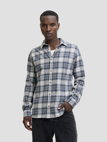 JJJOSHUA CHECK SHIRT LS 12279546 STORMY WEATHER JACK&JONES 