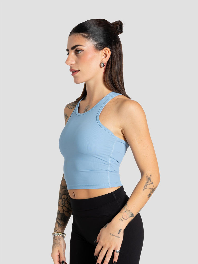 CANOTTA COSTINE IMBOTTITO TECHTOP002 AZZURRO GROOVE 