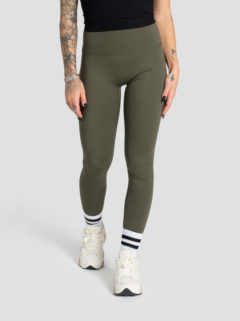 LEGGINGS TECNICO VITA ALTA TU TECHLEG001 VERDE GROOVE 