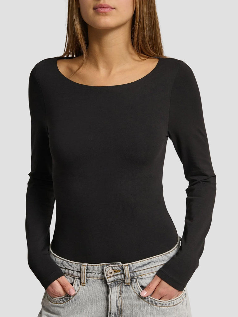 BODY BASIC MANICA LUNGA BONNY BLACK SUITE BENEDICT 