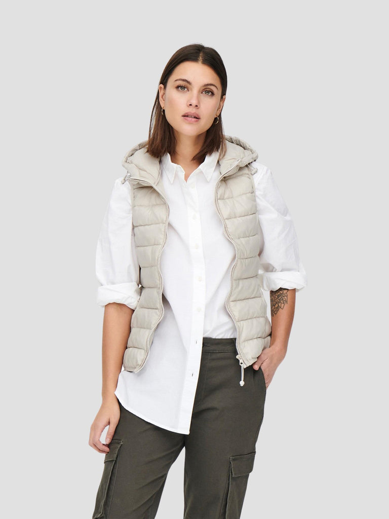 NEWTAHOE HOOD WAISTCOAT OTW NOOS 15205760 PUMICE STONE ONLY 