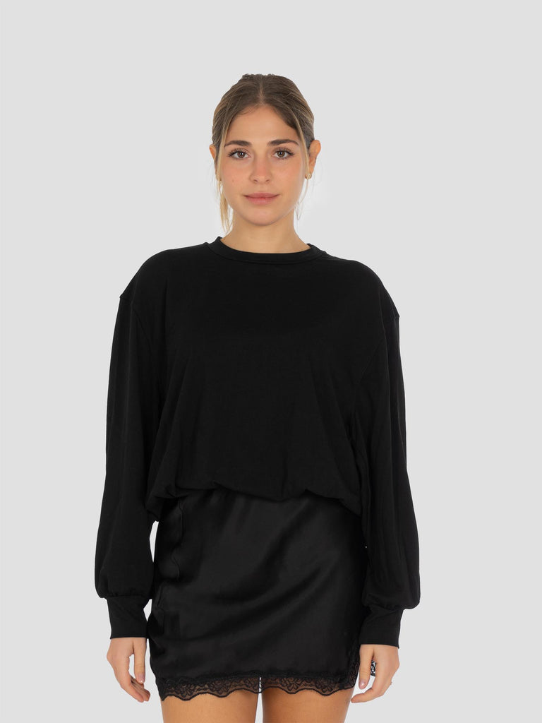 ELASTICO FONDO COTONE N1875 NERO GROOVE 