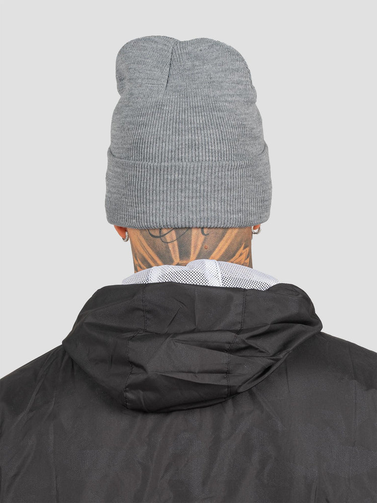 BASIC BEANIE GRO2000 GRIGIO MELANGE GROOVE 