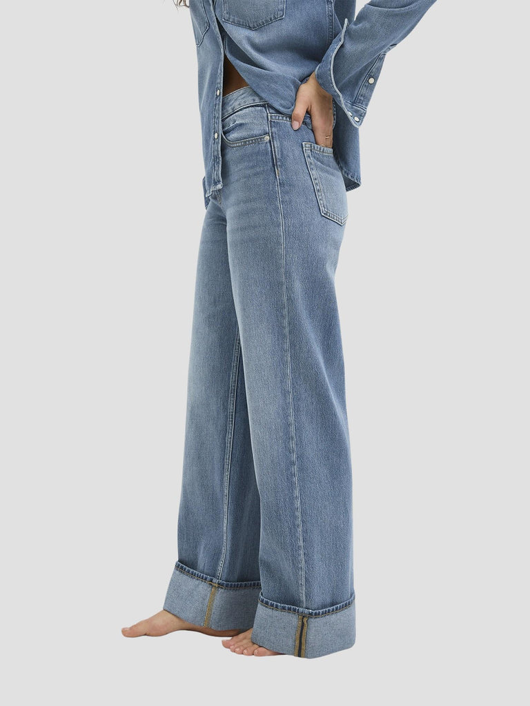 JXTOKYO WIDE FOLD HW JEANS R254 DNM SN 12280183 32 JJXX 