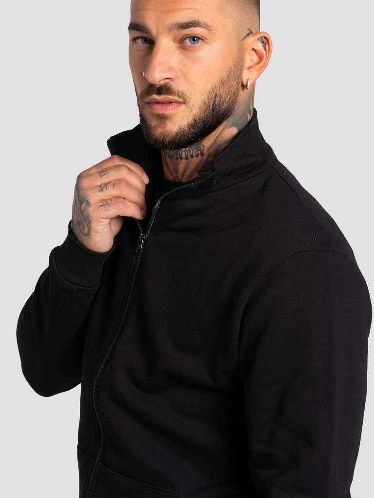 ZIP GIROCOLLO BARL340 NERO GROOVE 