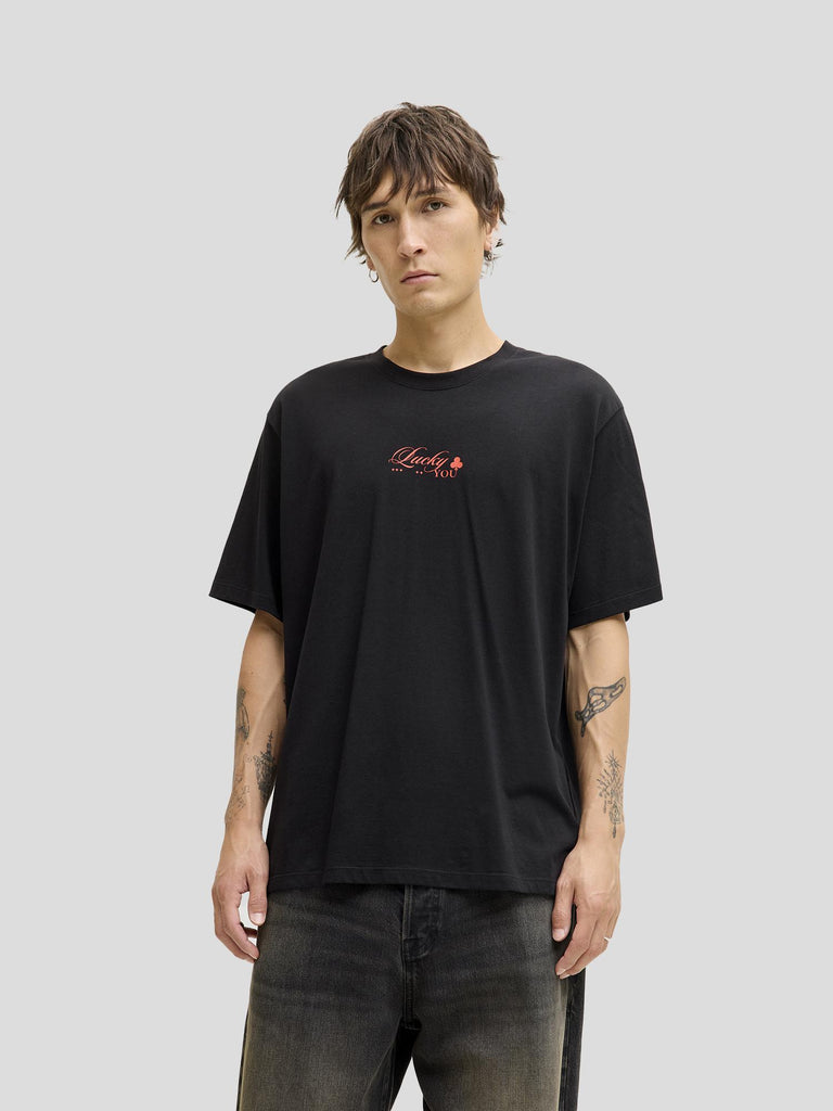 JORVINTAGE GAMES TEE SS CREW NECK TG 12287580 CARDS JACK&JONES 