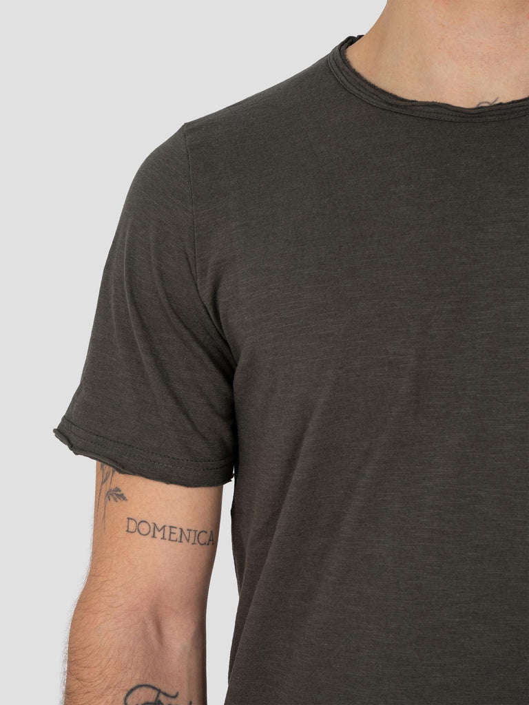 JERSEY FIAMMATA TAGLIO VIVO TSHIRT001 MILITARE GROOVE 