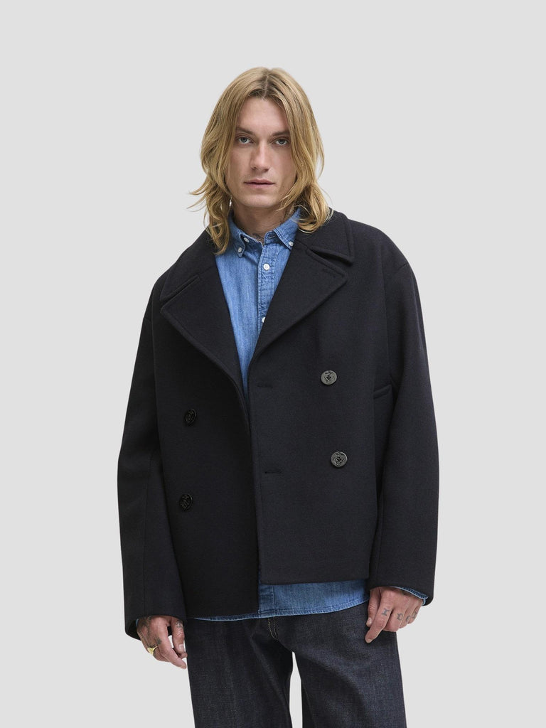 JPRBLUASHER WOOL BLEND PEACOAT 12282058 DARK NAVY JACK&JONES 