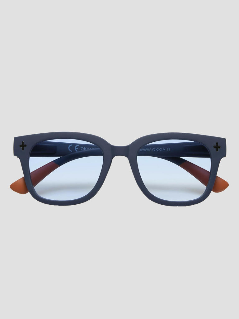 BIG FRAME MONTATURA SOFT TOUCH OK012 MN-BL PIU' FORTY 