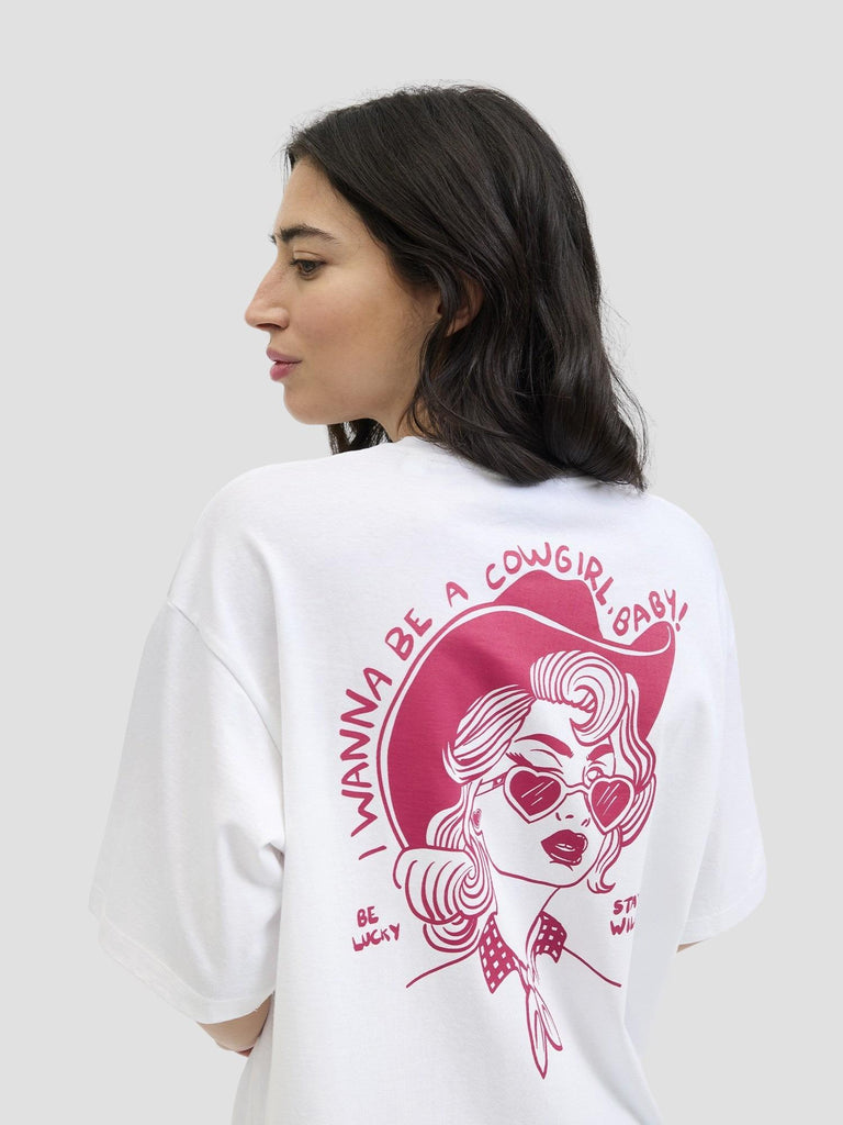 JXMILLOW LOOSE SS TEE JRS 12264392 BRIGHT WHITE JJXX 