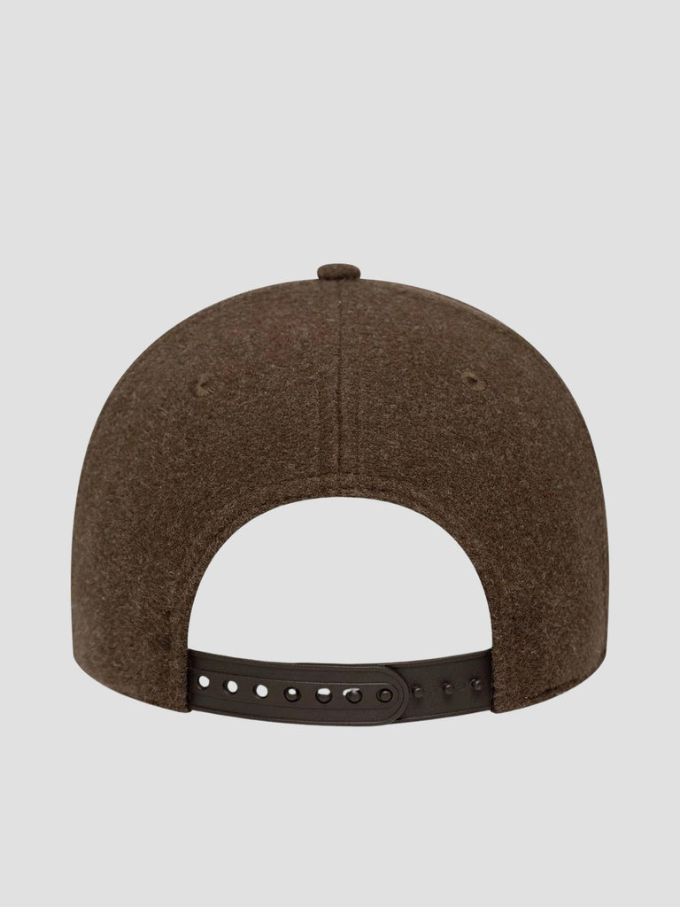 MELTON WOOL 9FORTY 60758983 DARK BROWN NEW ERA 