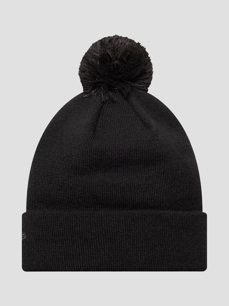 METALLIC BOBBLE BEANIE 60691350 BLACK NEW ERA 