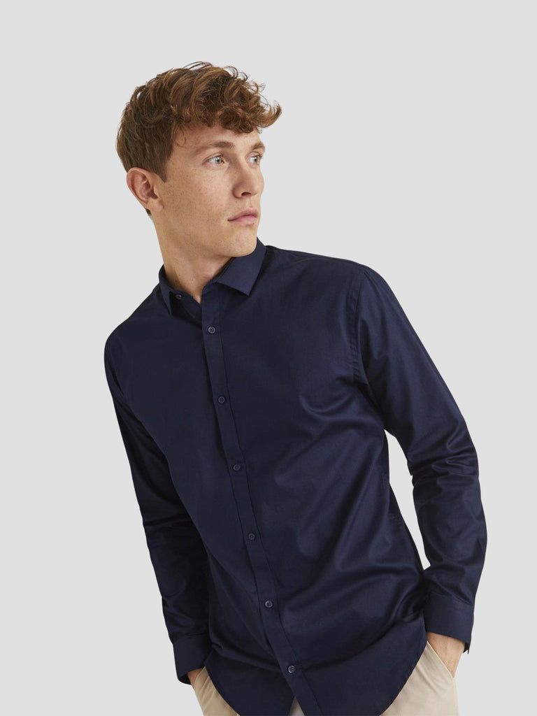 JPRBLACARDIFF SHIRT L/S NOOS 12201905 NAVY BLAZER JACK&JONES 